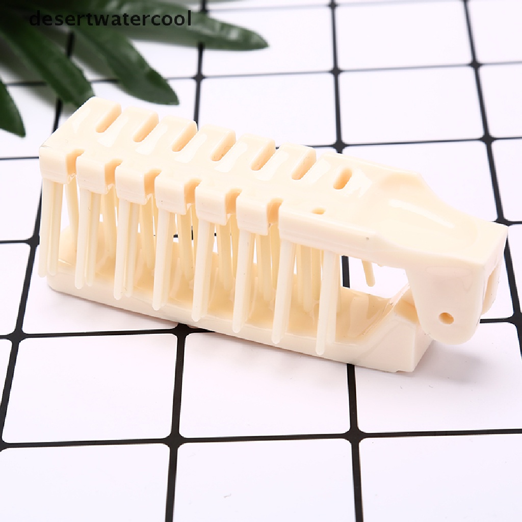 Sisir Rambut Lipat mini Bahan Plastik Untuk travel