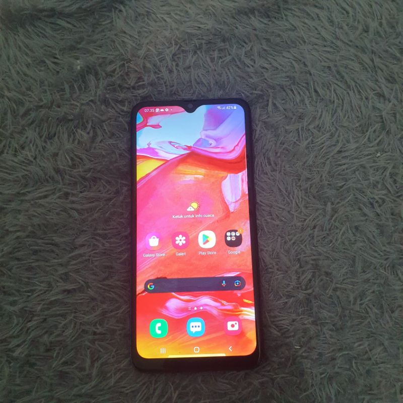 HP second Jual Samsung A70 Ram 6GB/128GB