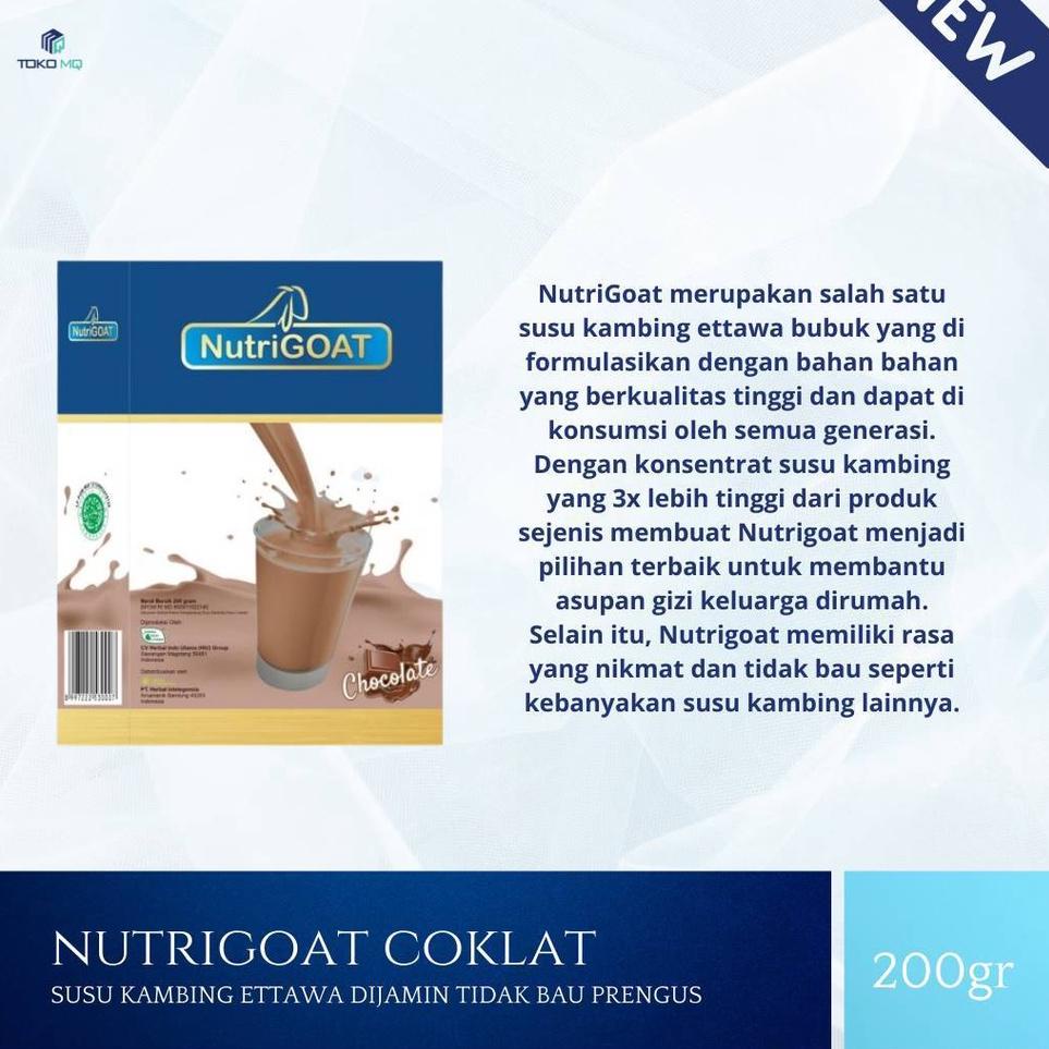 

✨Mall✨ Nutrigoat Coklat 200gr Nutri Goat Cokelat buruan