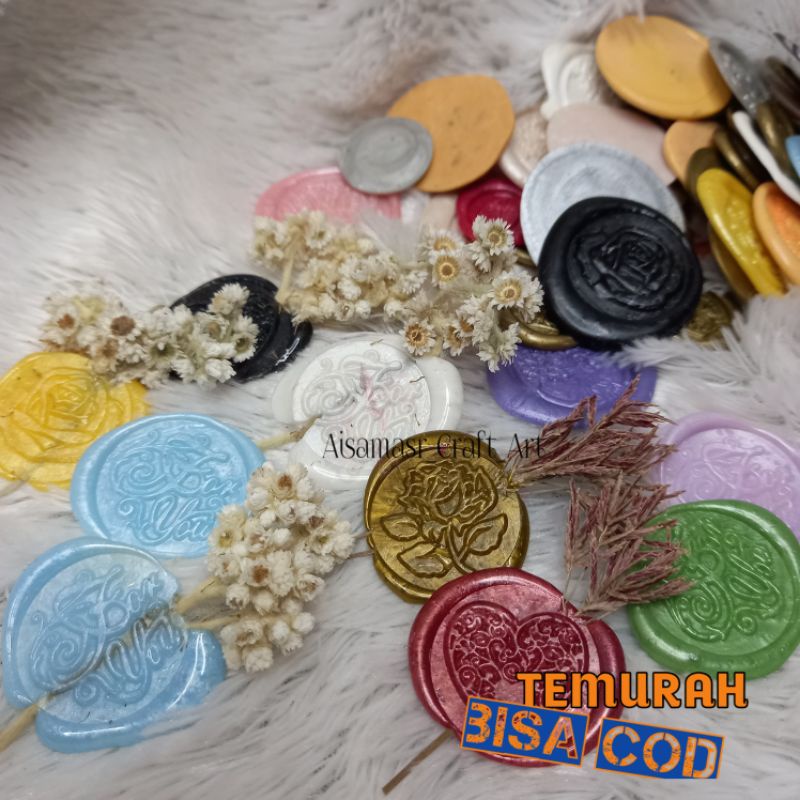 

SEAL WAX LILIN STEMPEL SIAP PAKAI DENGAN BUNGA ASLI UNTUK SCRAPBOOK UNDANGAN GROSIR