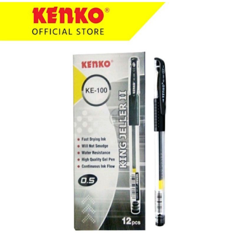 

Kenko Pulpen Gel KE-100 King Jeller ( 1 lsn )