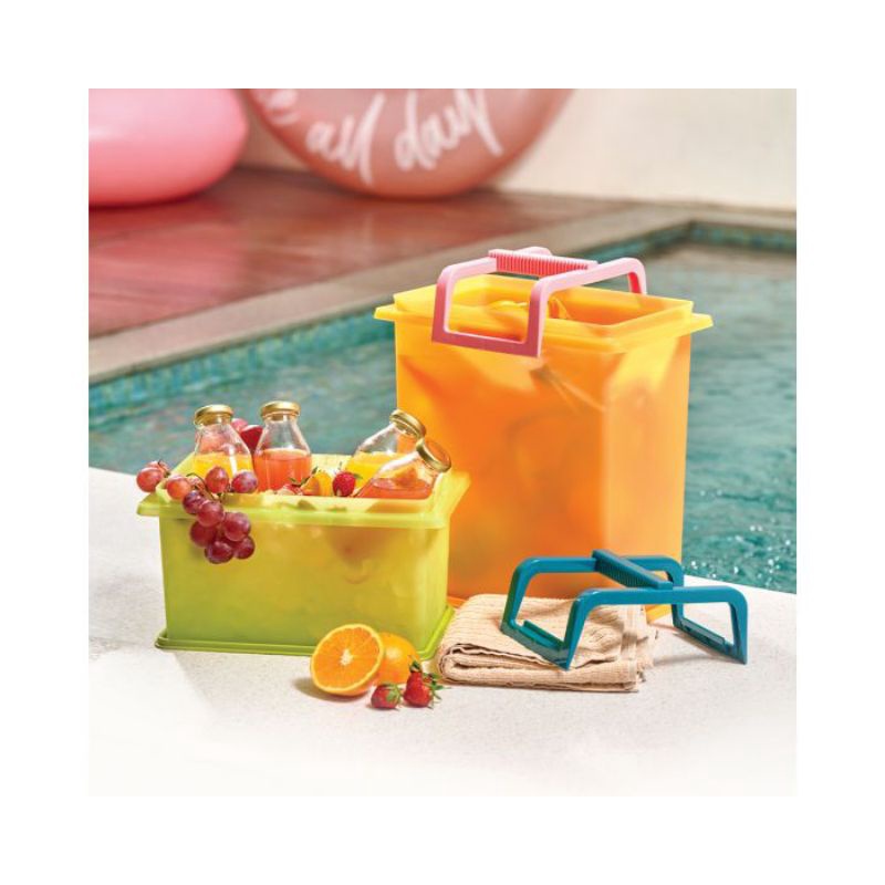 KEEP N CARRY SET 2 PCS STORAGE WADAH MAKANAN MINUMAN TUPPERWARE ORIGINAL AGEN KEBUMEN