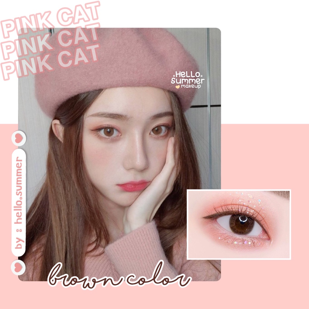 EYELINER Pen Pink Cat Black &amp; Brown Eye Makeup 13gr