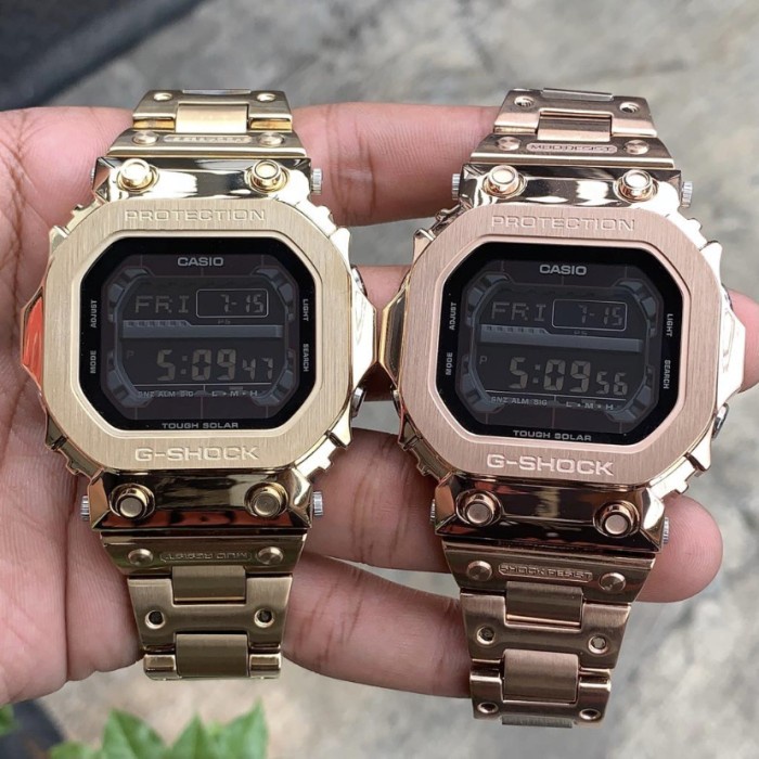 BEZEL GSHOCK GX56 GX 56 CASE PREMIUM STEEL GOLD