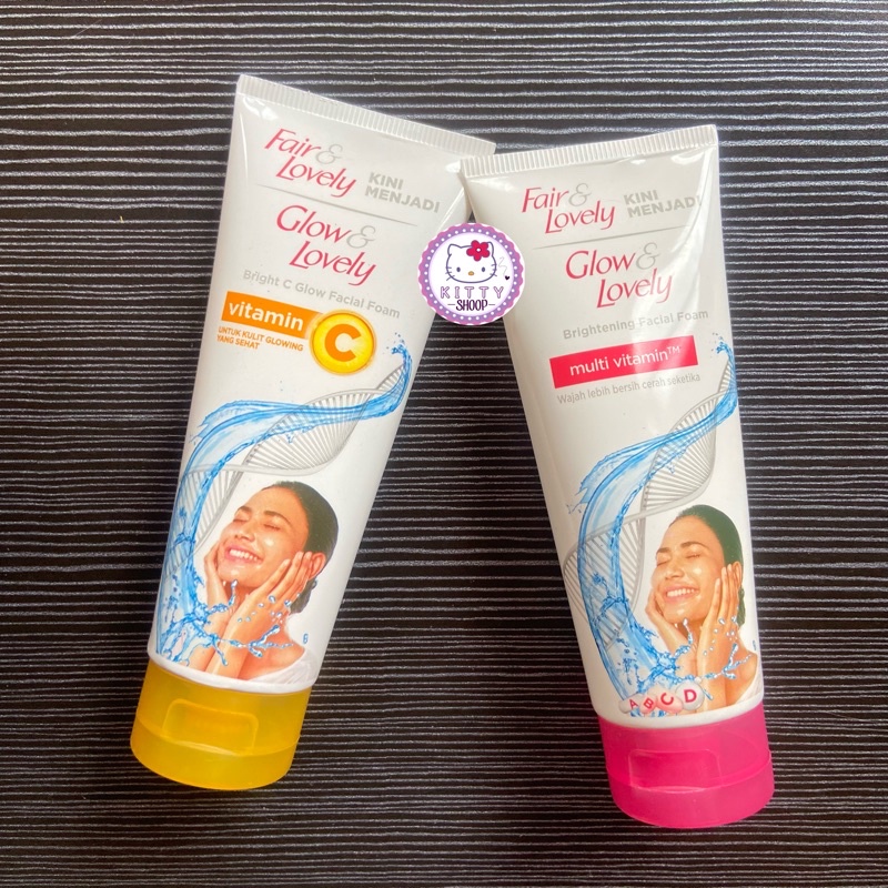 Glow &amp; Lovely Bright C Glow Facial Foam Sabun Muka