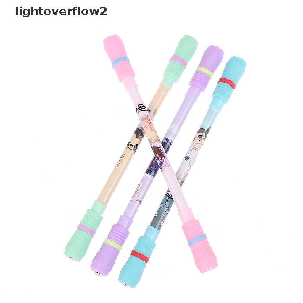 (lightoverflow2) 1pc Pensil Mekanik Putar Desain Kawaii Lucu Untuk Stationery Sekolah / Hadiah