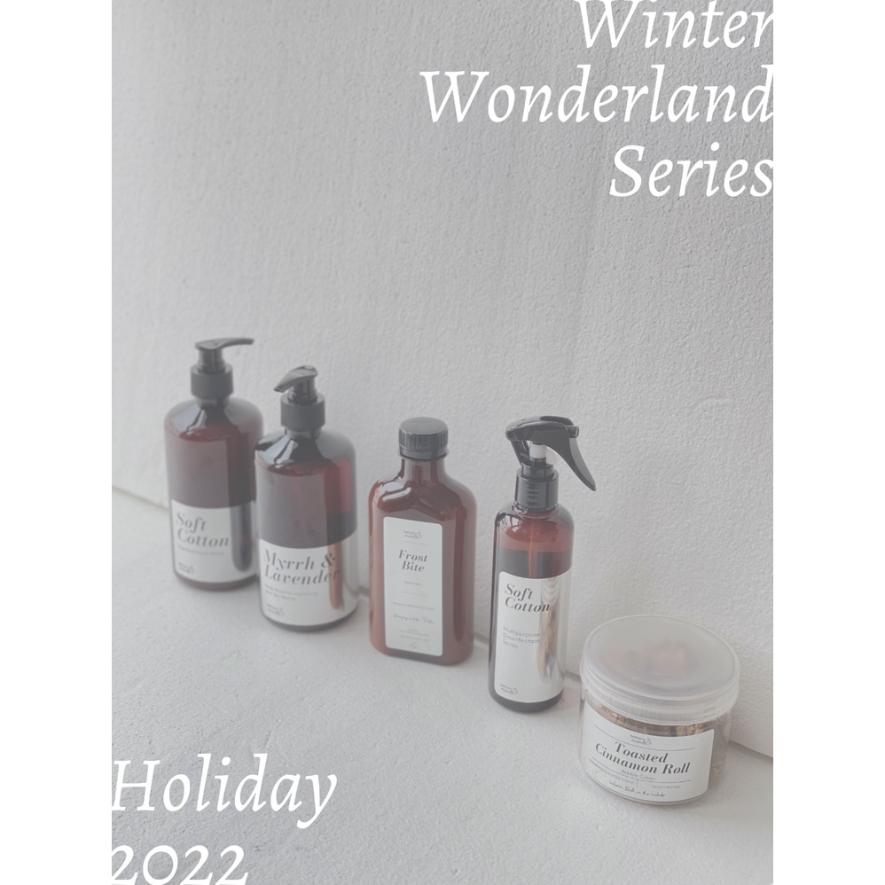 Teman Mandi Winter Wonderland Series Bubble Bath Body Wash Hand Wash Disinfectant Spray | Sabun Mandi Cuci Tangan Sanitizer