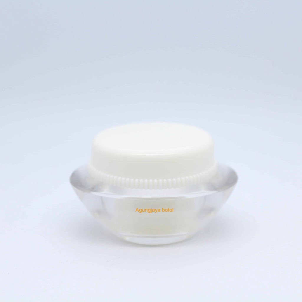 Pot Cream 10 Gr Oval / Pot Acrilic / Pot Cream Acrilic / Pot Kosmetik / Pot Krim Wajah / Pot 10 Gr