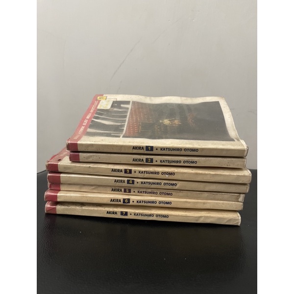 komik AKIRA Set tamat (1-7) katsuhiro Otomo
