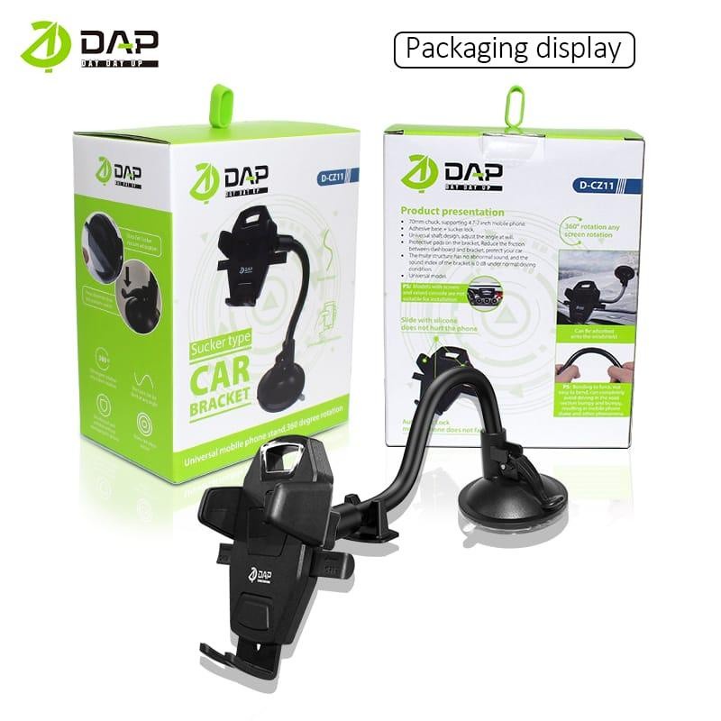 Car Holder Dashboard Dan Kaca DAP D-CZ11 Holder Mobil 360 Rotation