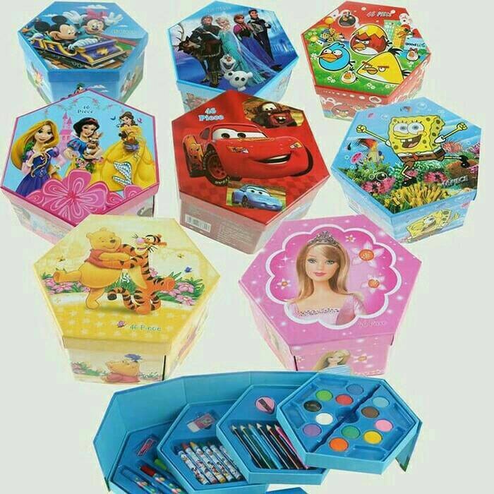 

Hari Ini Painting Set Karakter / Mewarnai Bergaransi