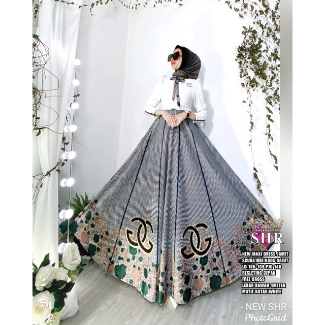 READY NEWW ORY SHR MAXI DRESS U REMPEL-6