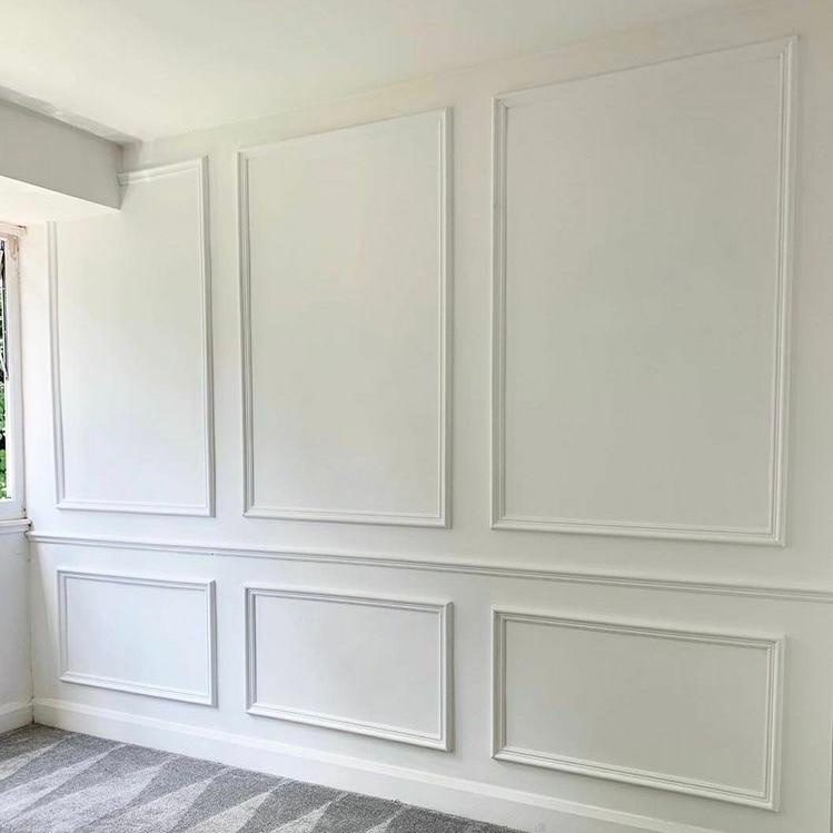 WALL MOULDING PREMIUM - Nisrina Decor -  (2.4 METER) - WAINSCOTING - PU - POLYURETHANE