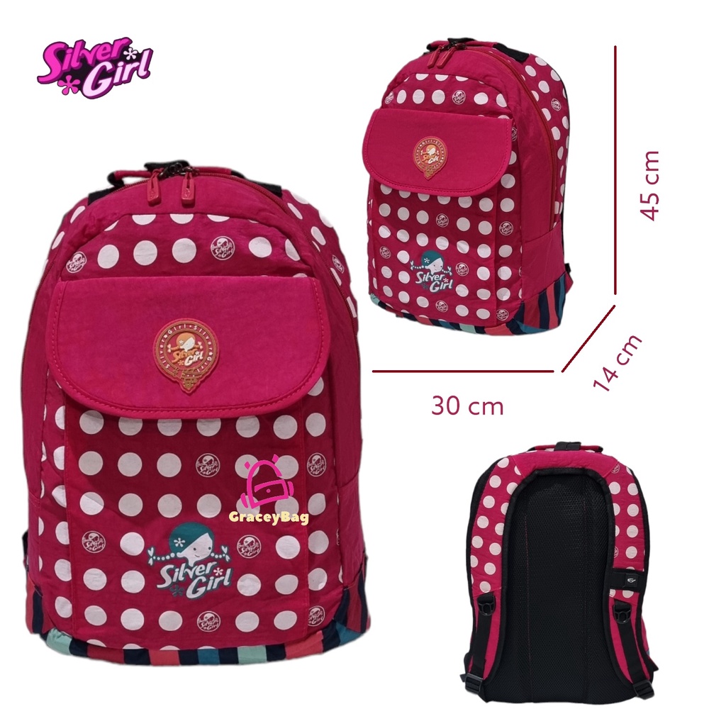 Tas Ransel Anak Perempuan Silvergirl / Remaja