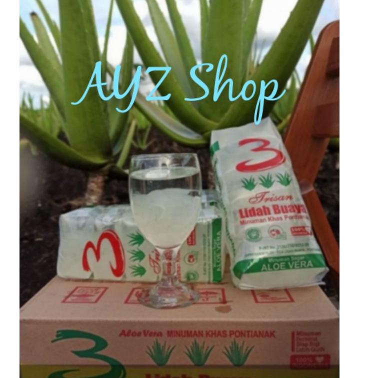 

✨Original✨ 1 dus Minuman Lidah Buaya Pontianak TRISAN bukan triple via GOJEK 