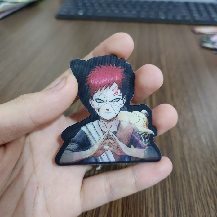 

STIKER 3D MOTION LENTICULAR ANIME - DK0233 - Naruto - Gaara