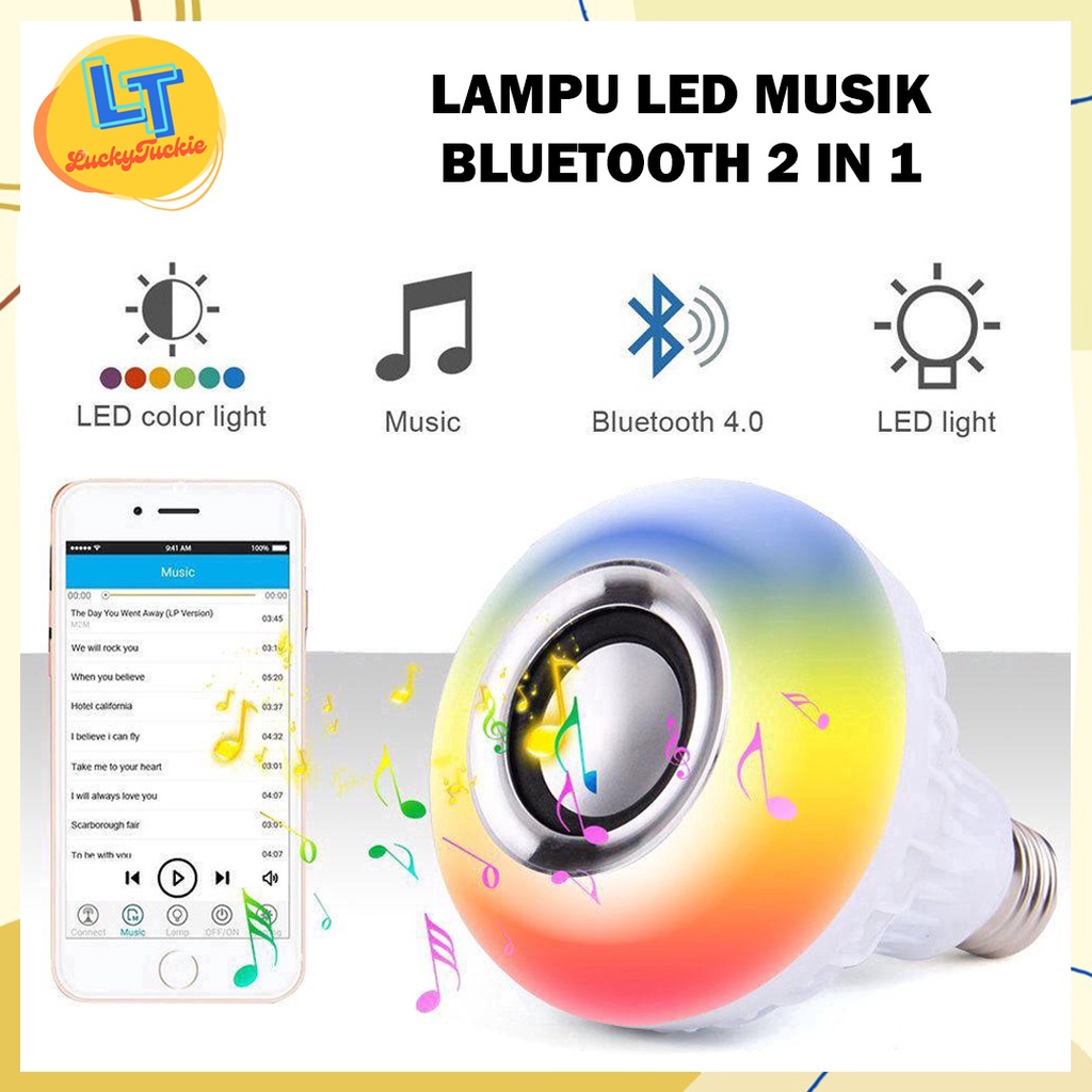BOHLAM LED MULTIFUNGSI / BOHLAM LED SPEAKER BLUETOOTH / BOHLAM SPEAKER MUSIC BLUETOOTH 2 IN 1 / BOHL