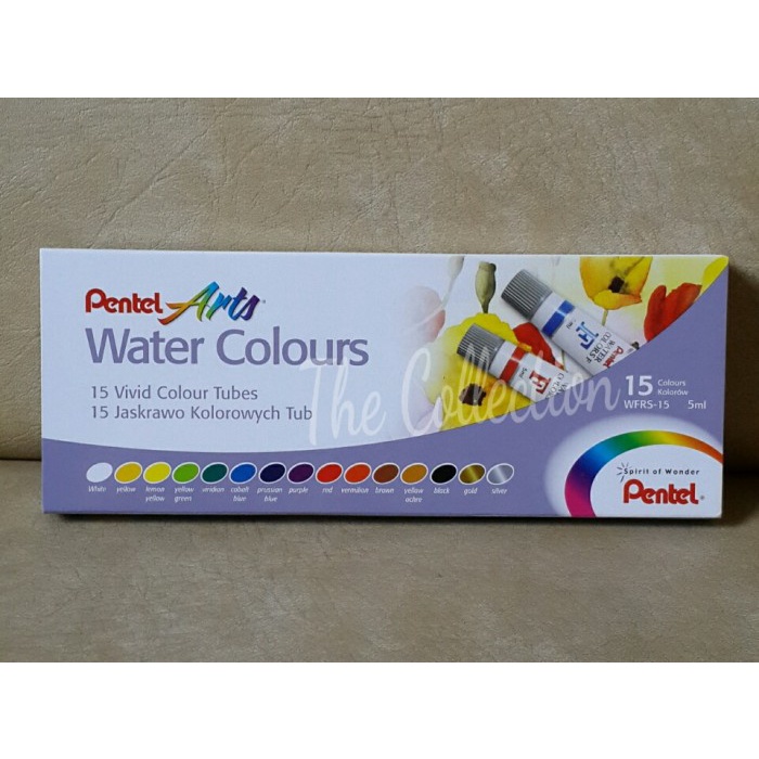 

Eklusif Atk0319Pt 15 Warna Cat Air Pentel Wfrs 15 Watercolour Art Color Promo