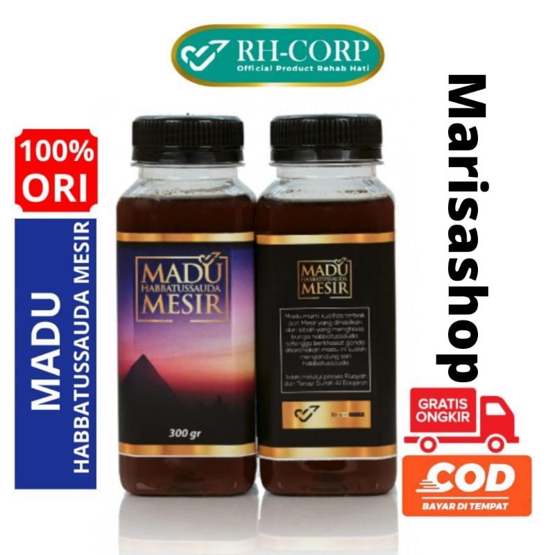 

Madu Bunga Habbat Mesir (300gr)