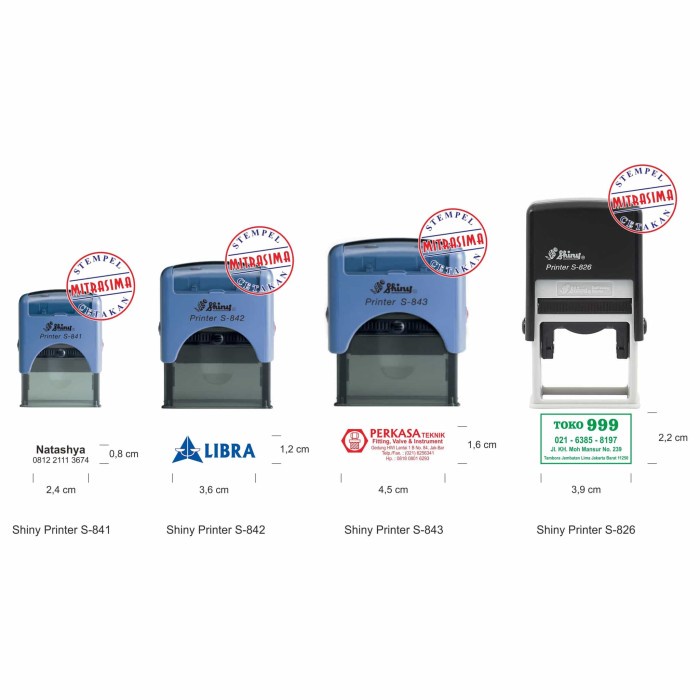 

Terbatas Stempel Otomatis Shiny Custom Desain Bentuk Persegi Kecil Murah