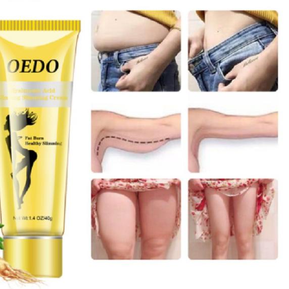 リ Oedo Krim Pelangsing Pembakar Lemak Dengan Hyaluronic Acid & Ginseng 40g Oedo Slimming Recomend