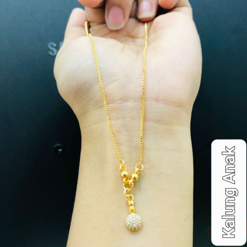 Kalung anak perempuan xuping lapis emas KA02