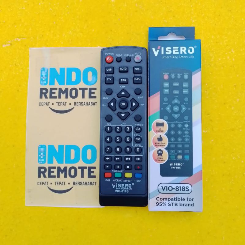 REMOTE MULTI VISERO STB DVB