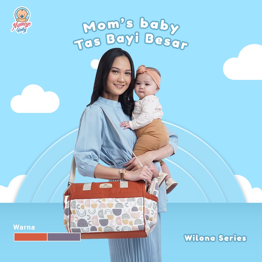 Tas Bayi Besar Mom's Baby Wilona Series MBT3050