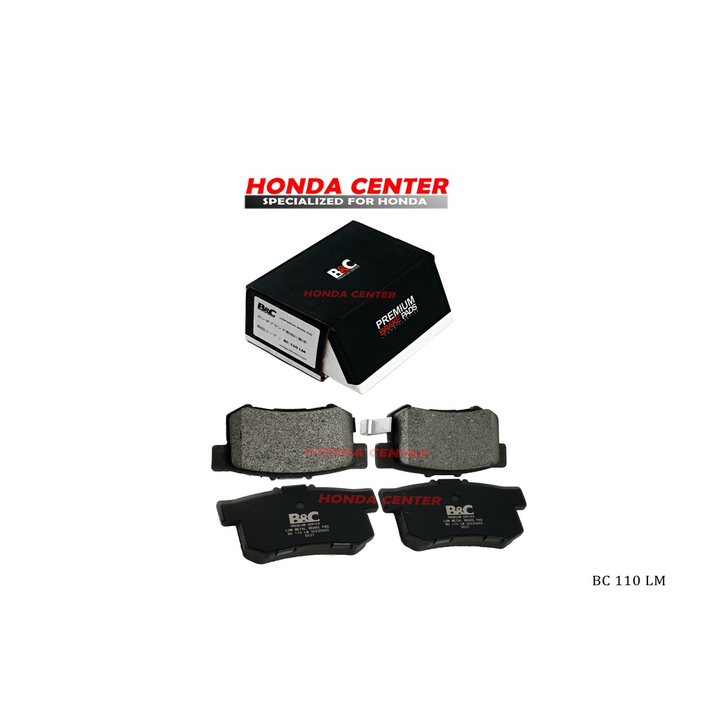 kampas rem brake pad belakang stream 2002 2003 2004 2005 2006 2000cc cakram b