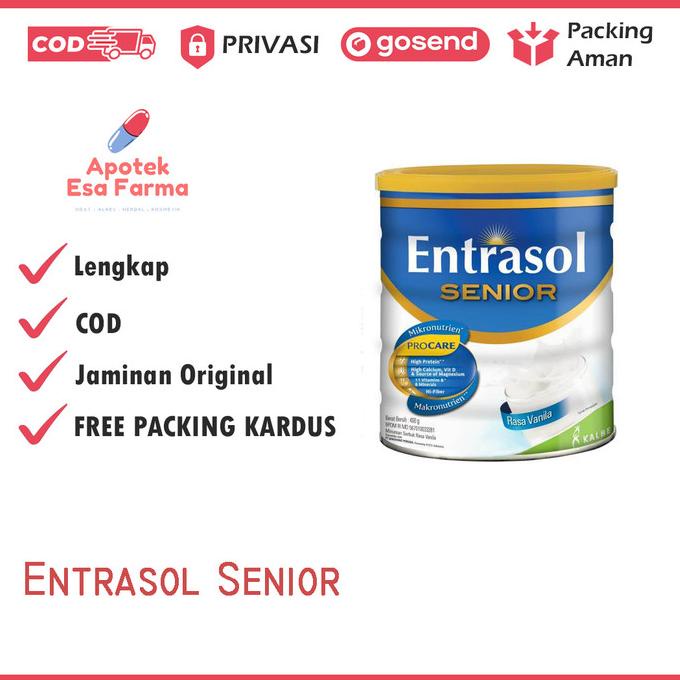 

[ COD ] Entrasol Senior 400 gram