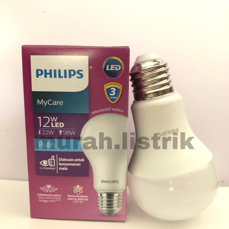 GROSIR Lampu Philips LED 12 Watt Murah Banget