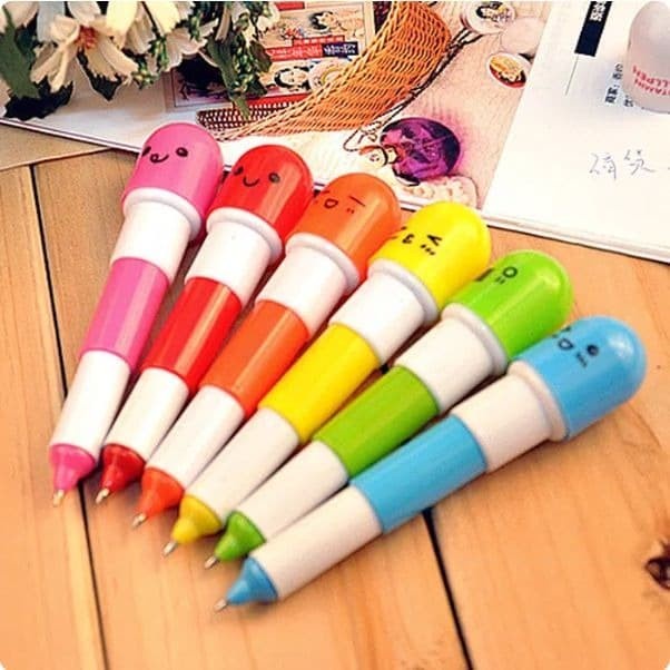 

PROMO Pulpen Kapsul Unik dan Lucu / Pen / Bolpen Unik bisa diLipat - X221