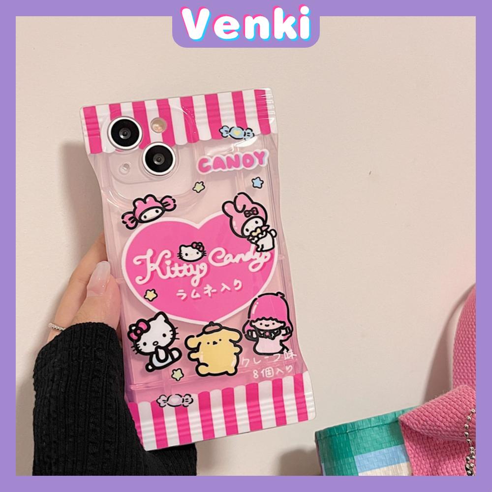 Case For iPhone 14 Pro Max Soft TPU Clear Case Snack Case Cartoon Cute Cat Camera Protection Airbag Shockproof For iPhone 14 13 12 11 Plus Pro Max 7 Plus X XR