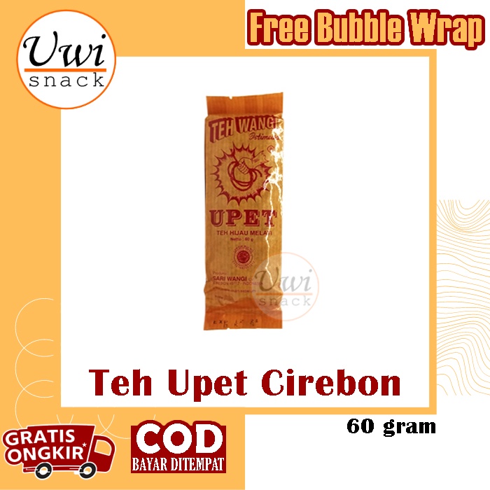 

Teh Upet Cirebon / Teh Upet 60gram / Teh Hijau Melati