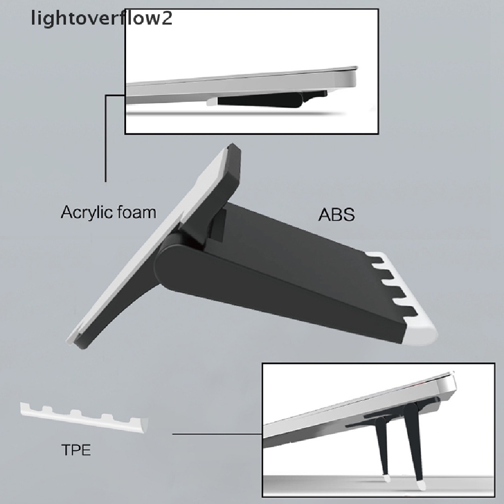 (lightoverflow2) 1 Pasang Rak Pendingin Laptop / Komputer / Keyboard Portable