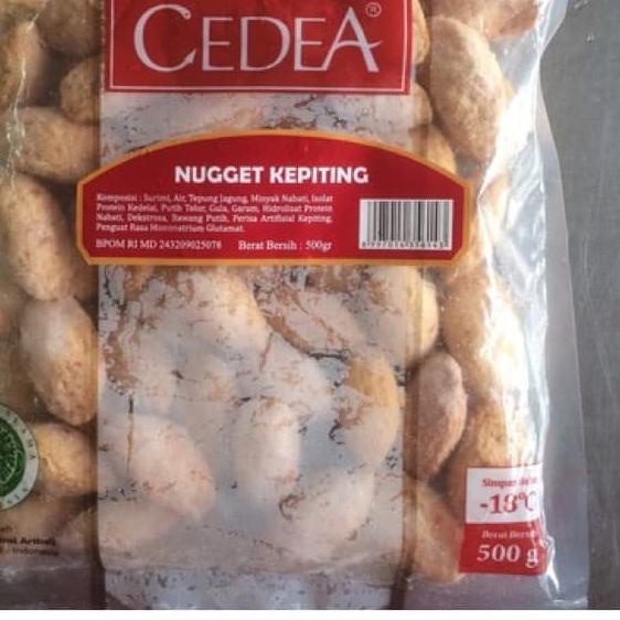 

✨ CEDEA Nugget Kepiting 500gr murah