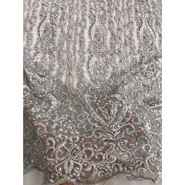 PREMIUM BROKAT (Grey Silver)
