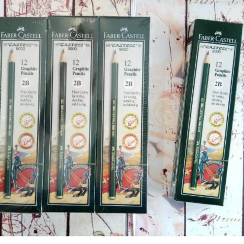 

Borong Murah Pensil 2B Faber Castell Original (12 Pcs)