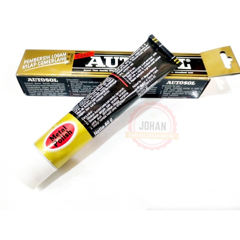 autosol penggilap logam besi 50gr /autosol pembersih murah/ autosol grosir surabaya