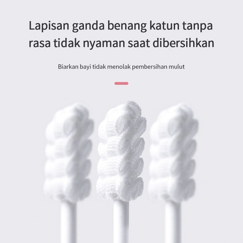 Kasa Steril Pembersih Lidah Bayi Baby Oral Cleaner Berkualitas