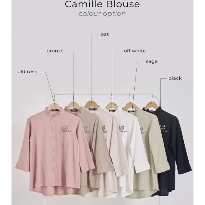 Camille Blouse by giyomi.id
