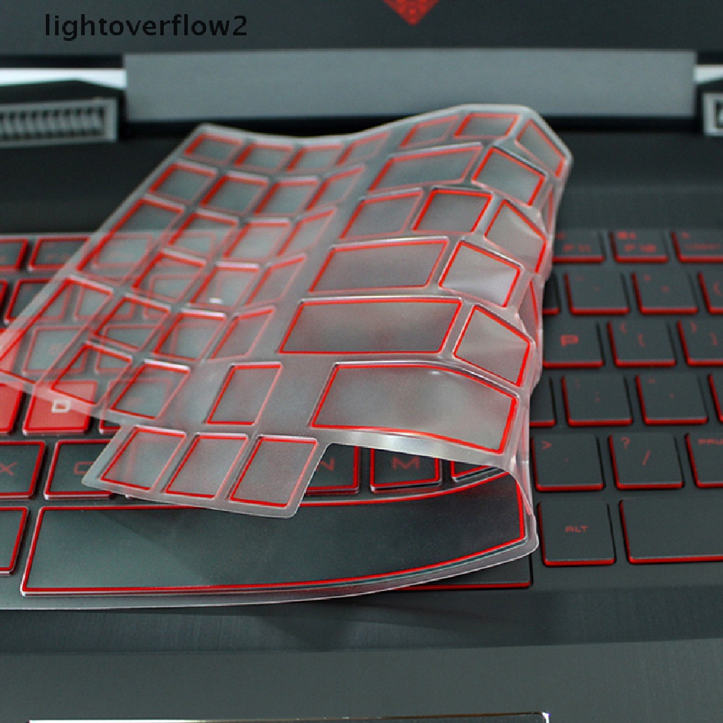 (lightoverflow2) Skin Pelindung Keyboard Bahan TPU Transparan Ultra Tipis Anti Air Untuk MacBook