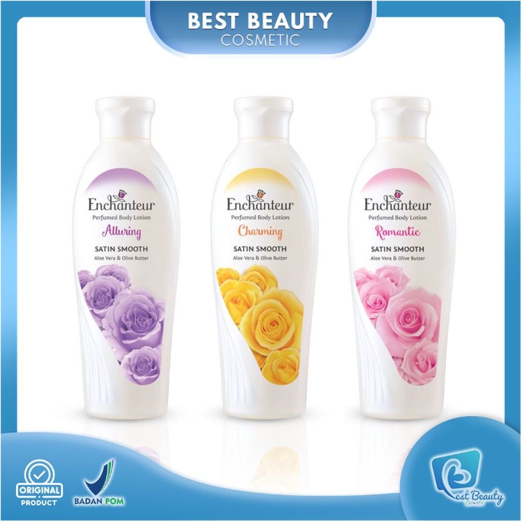 ★ BB ★  Enchanteur Perfumed Body Lotion 100ml - 400ml
