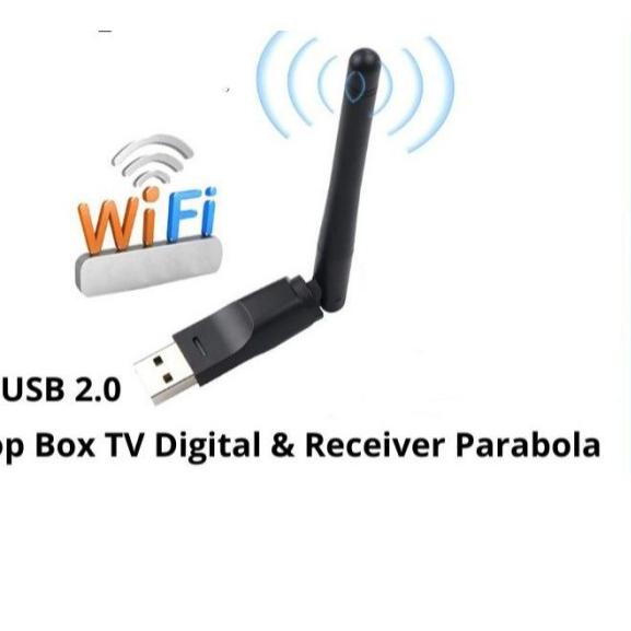 Set Top Box Luby DVB-T2-01 STB Receiver TV Digital Penerima Siaran TV - DONGLE WIFI