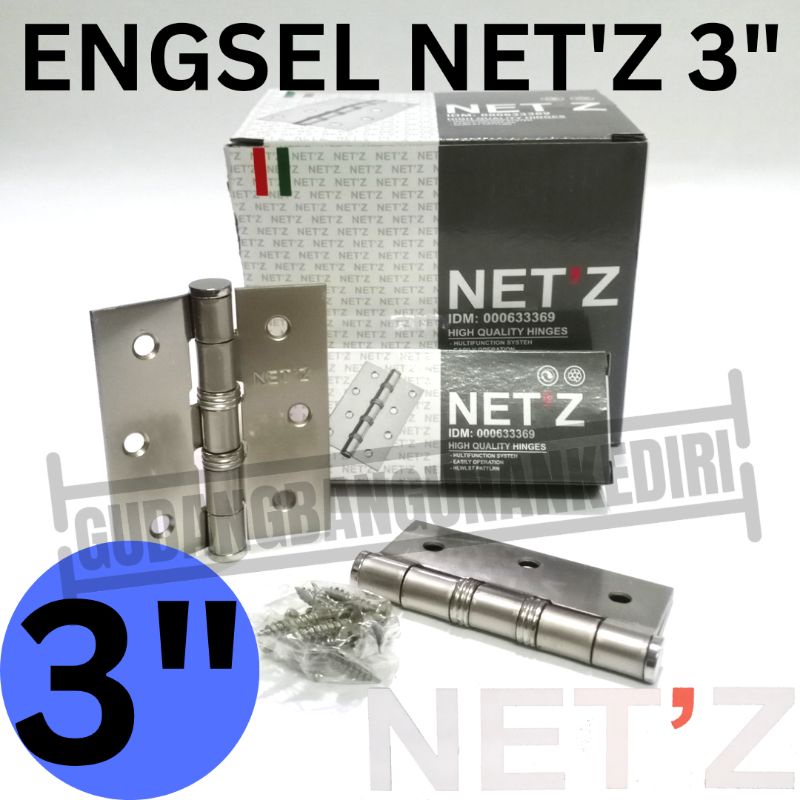 [PROMO] engsel netz tebal 3 inch 3inch 3&quot; KOFUKU GRT ARNIETTA