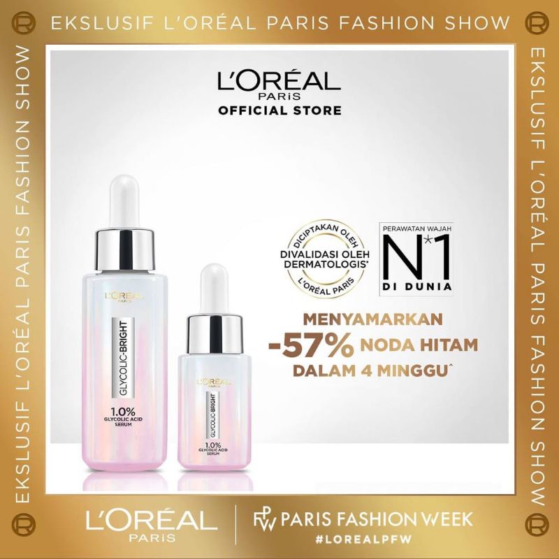 Loreal Paris Glycolic Bright Instant Glowing Face Serum