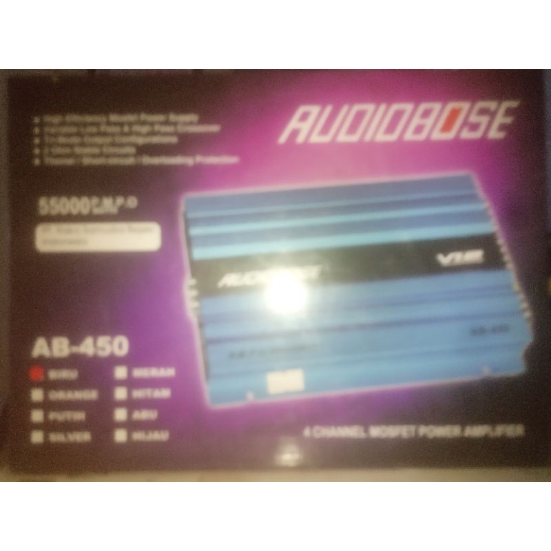 power audio Audiobose