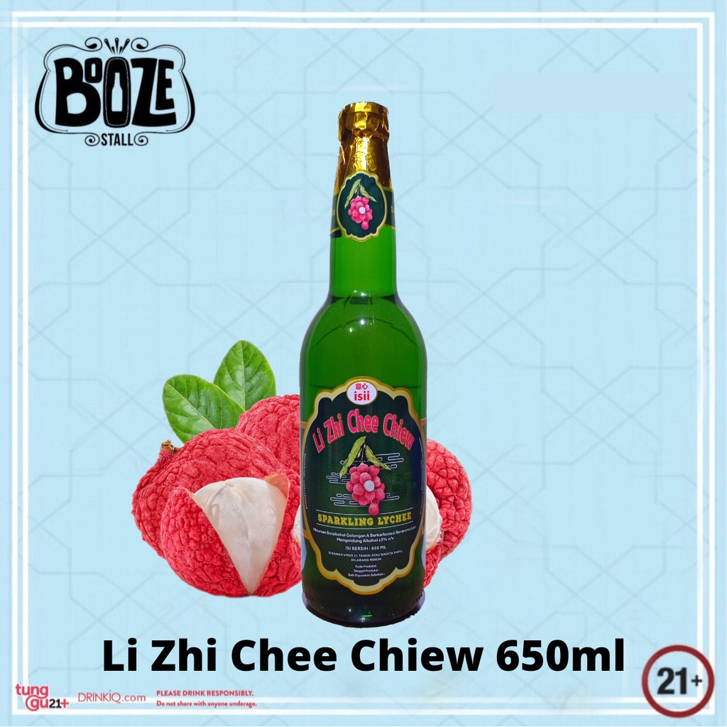 Li Zhi Chee Chiew Sparkling Lychee/Leci 650ml