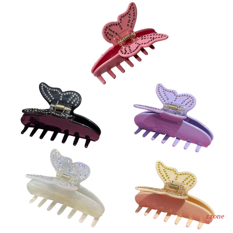 Jepit Rambut Model Butterfly Claw Untuk Wanita