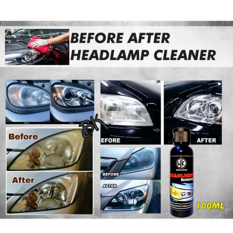 Pembersih Ac Mobil dan Pengkilap Lampu Mika Menguning / Ac Refresher Mobil / Head Light Restored